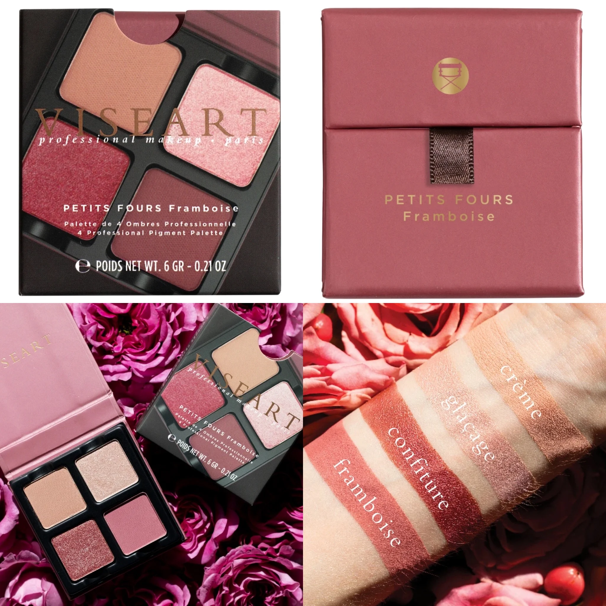 Viseart Petits Fours Eyeshadow Collection