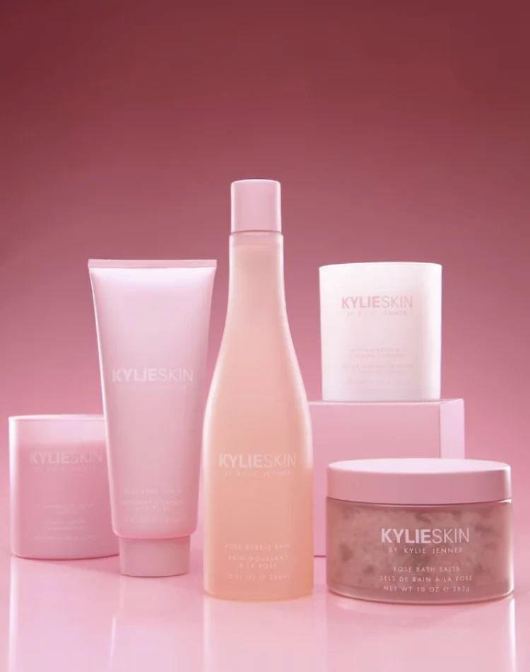 Kylie Skin Rose Bath Collection