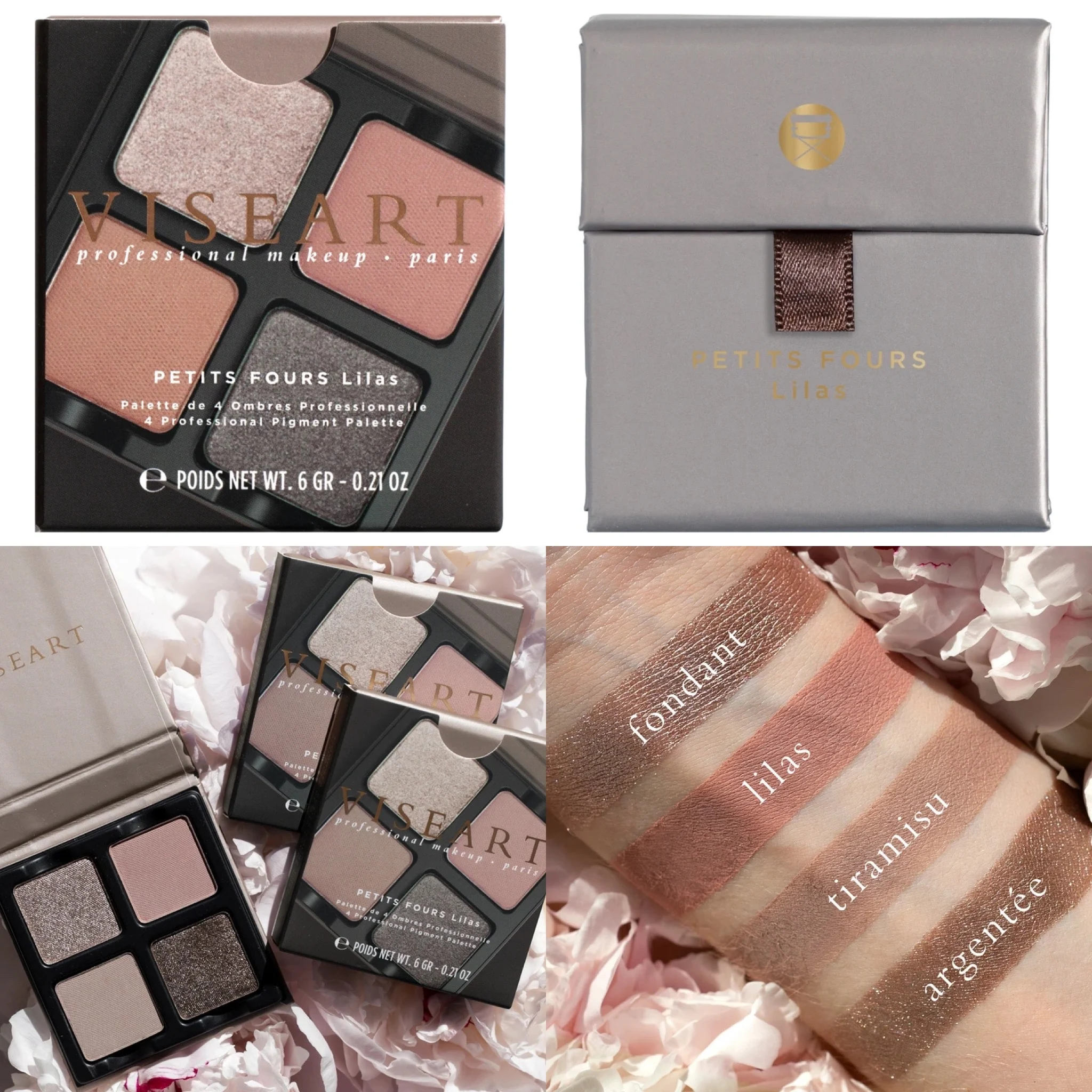 Viseart Petits Fours Eyeshadow Collection