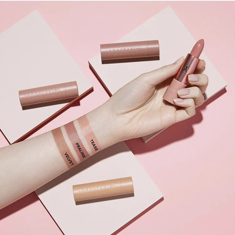 Anastasia Beverly Hills Satin Lipstick Collection