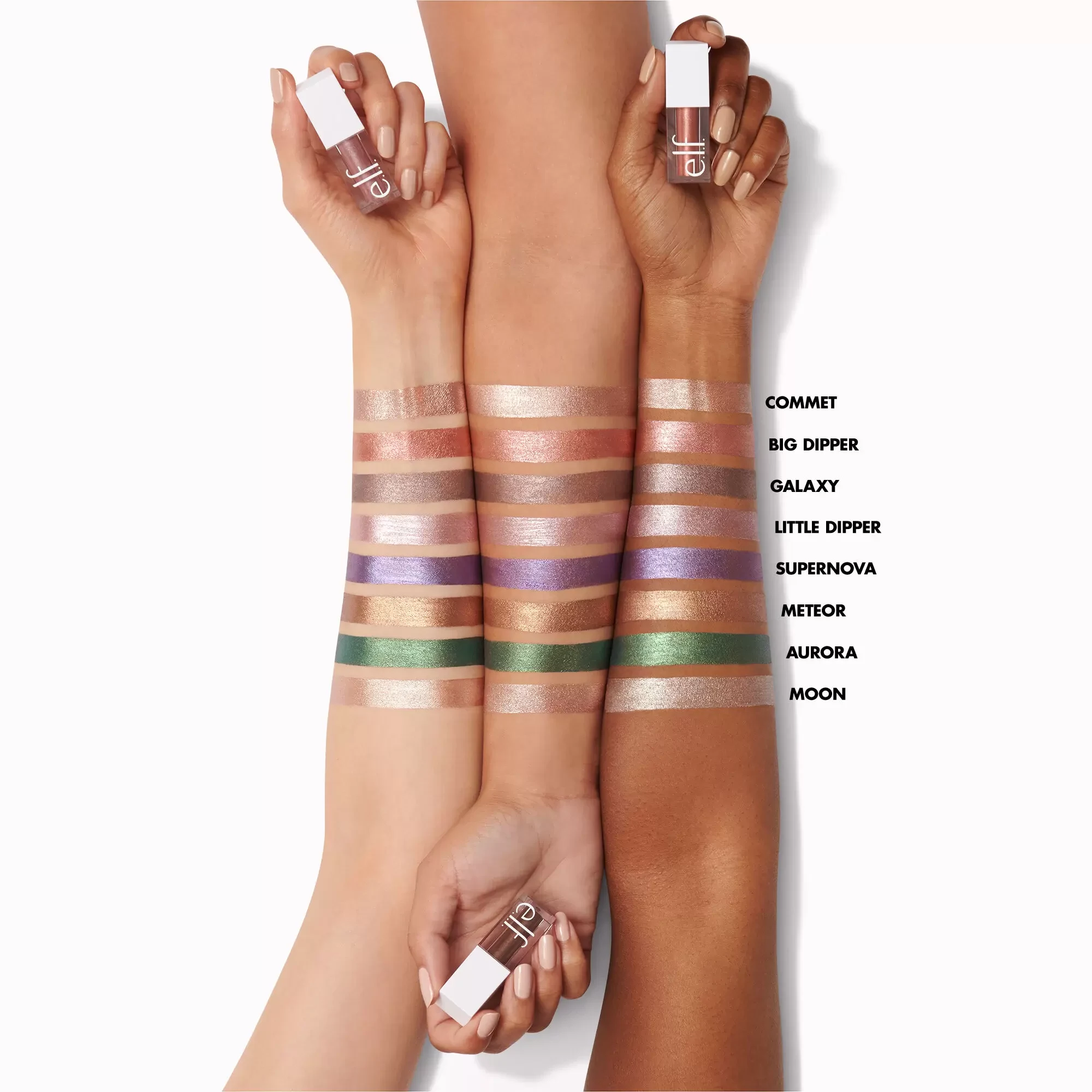 ELF Liquid Metallic Eyeshadow Collection