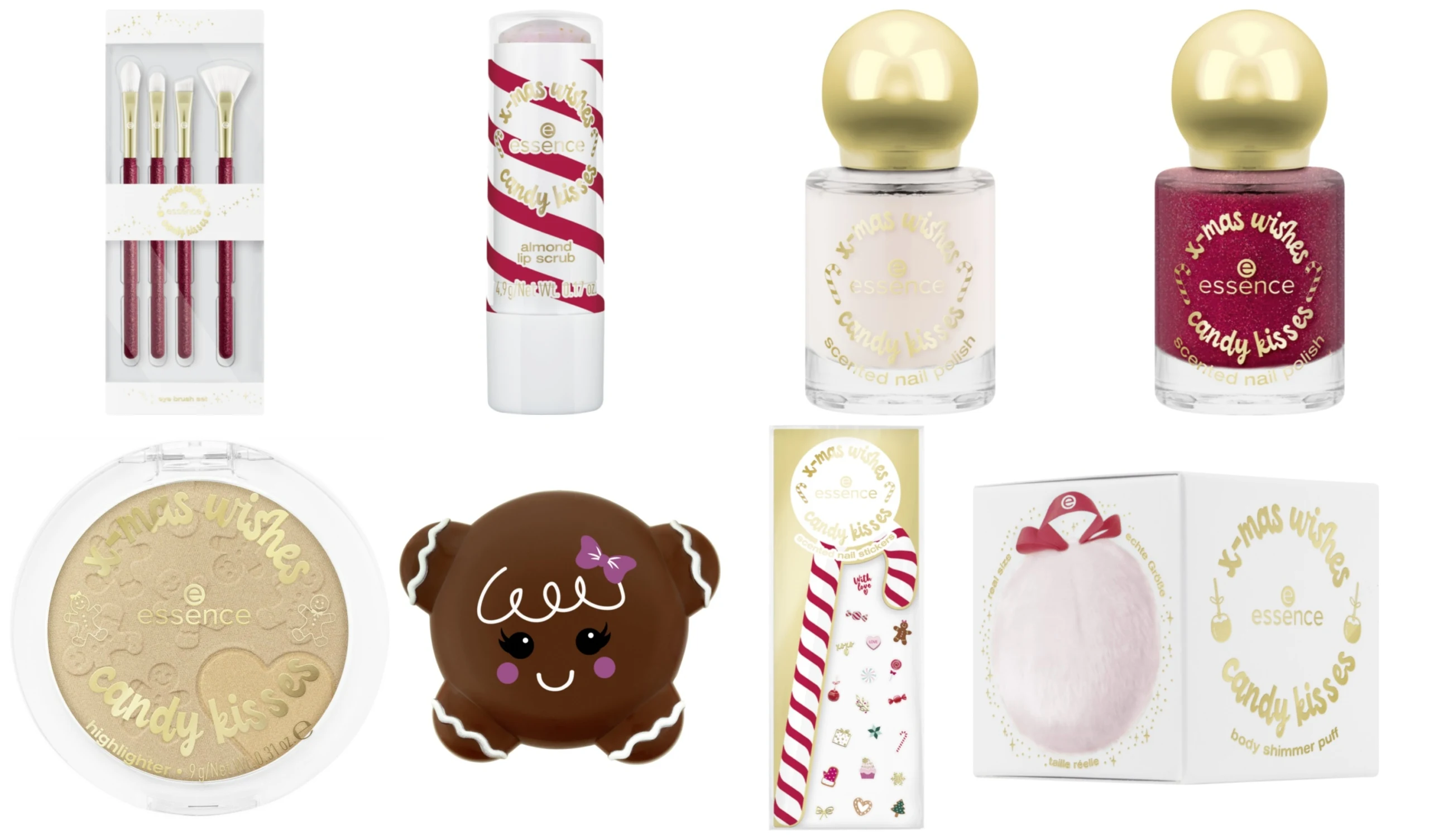 Essence Xmas Wishes Candy Kisses Christmas Collection