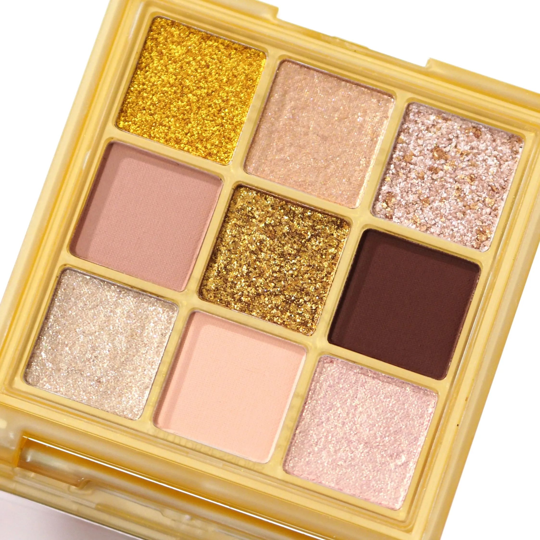 Huda Beauty Gold Obsessions Eyeshadow Palette Stunning New 9 Pan Palette