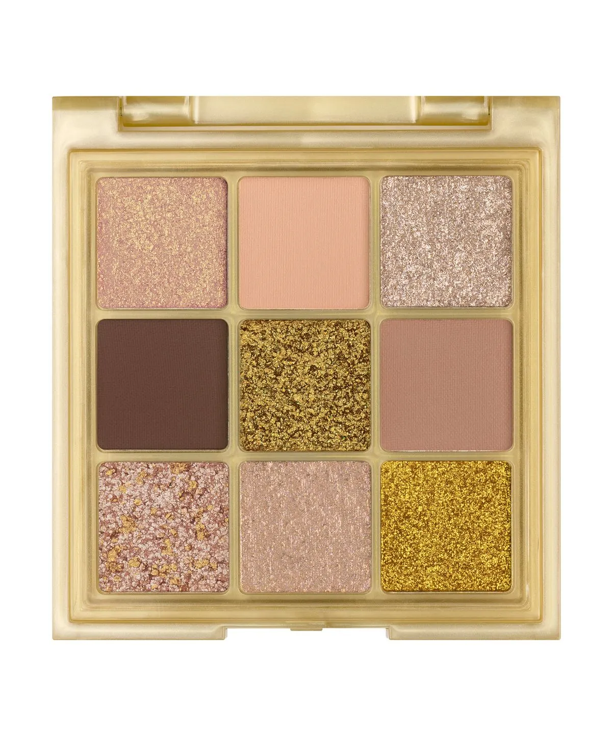 Huda Beauty Gold Obsessions Eyeshadow Palette Stunning New 9 Pan Palette