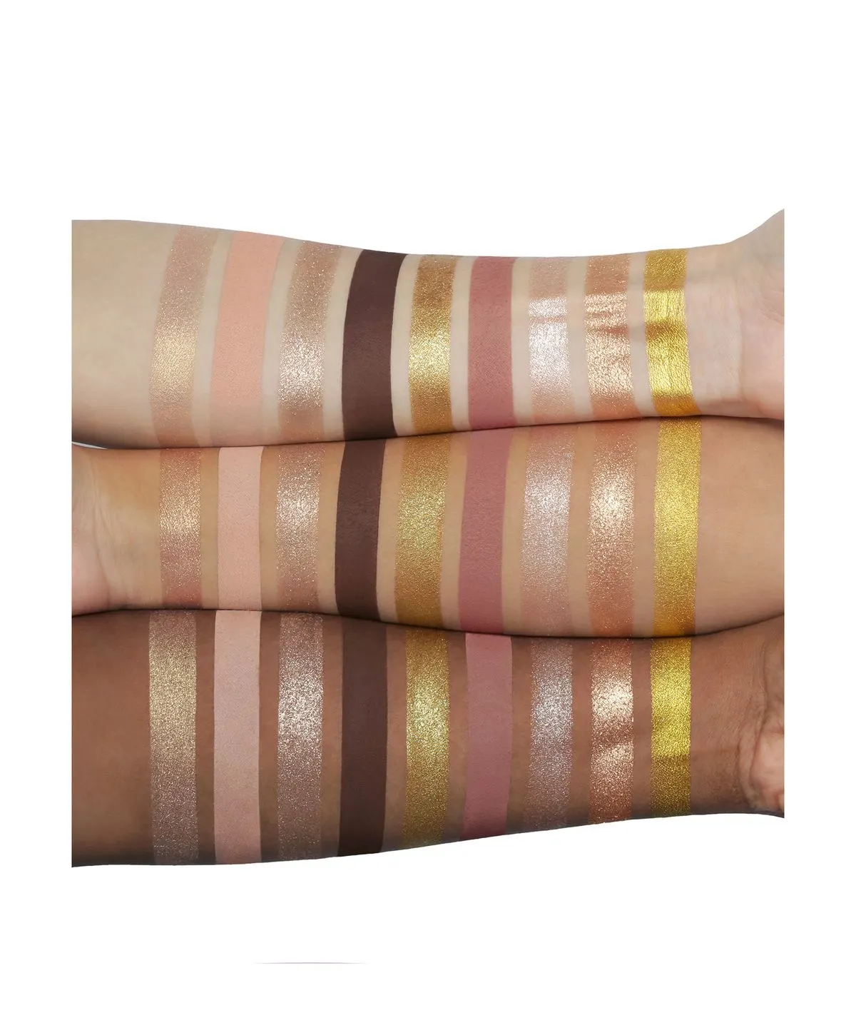 Huda Beauty Gold Obsessions Eyeshadow Palette Stunning New 9 Pan Palette