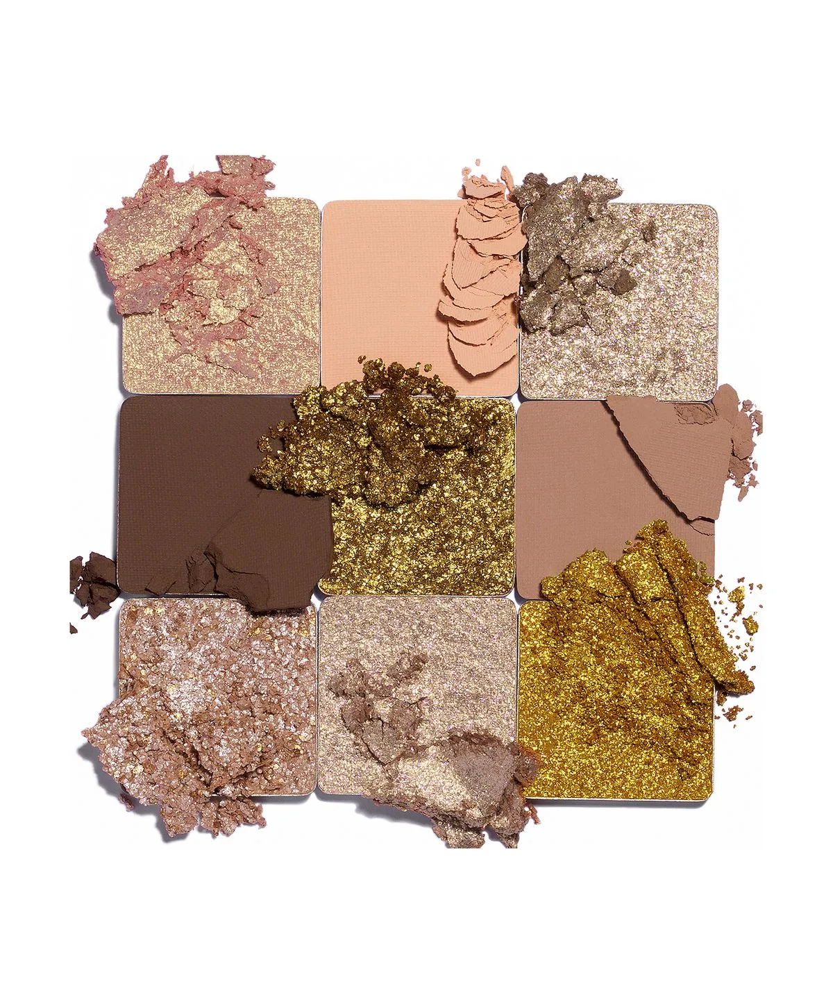 Huda Beauty Gold Obsessions Eyeshadow Palette Stunning New 9 Pan Palette