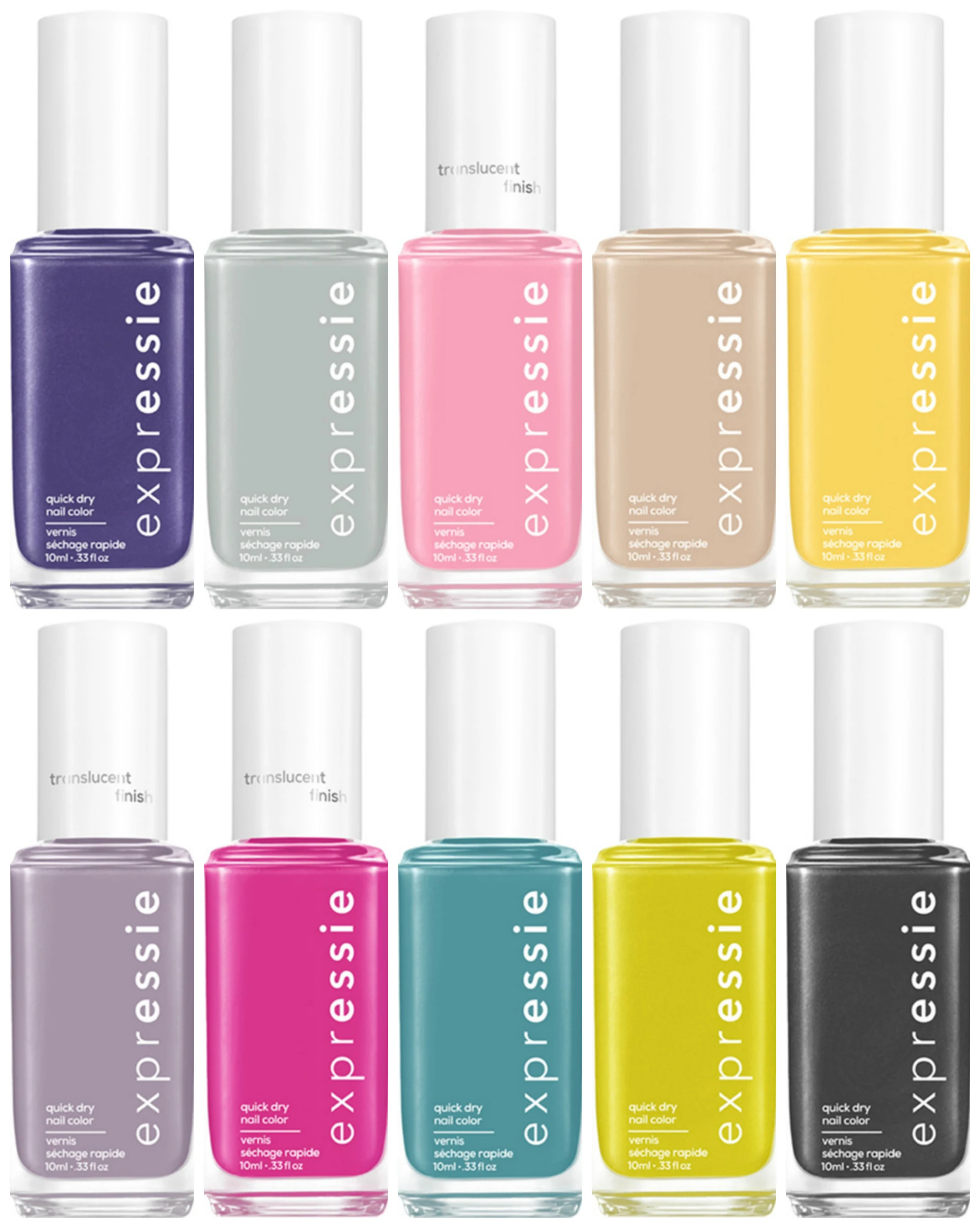 Essie Dial It Up Expressie Nail Polish Collection