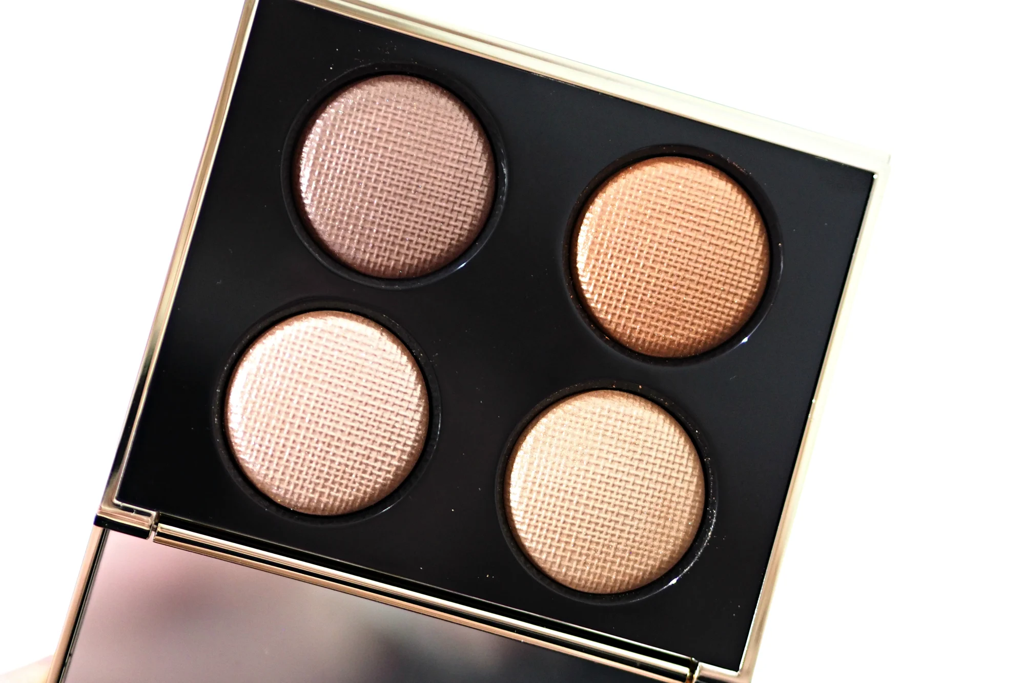 Bobbi Brown Rosy Glow Luxe Eye Quad Review / Swatches