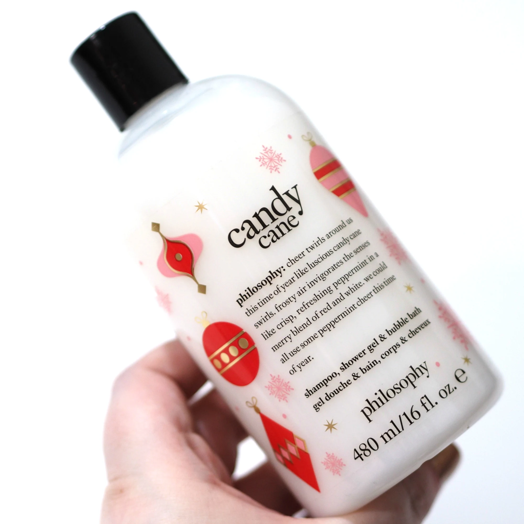 Philosophy Candy Cane Shampoo, Shower Gel & Bubble Bath