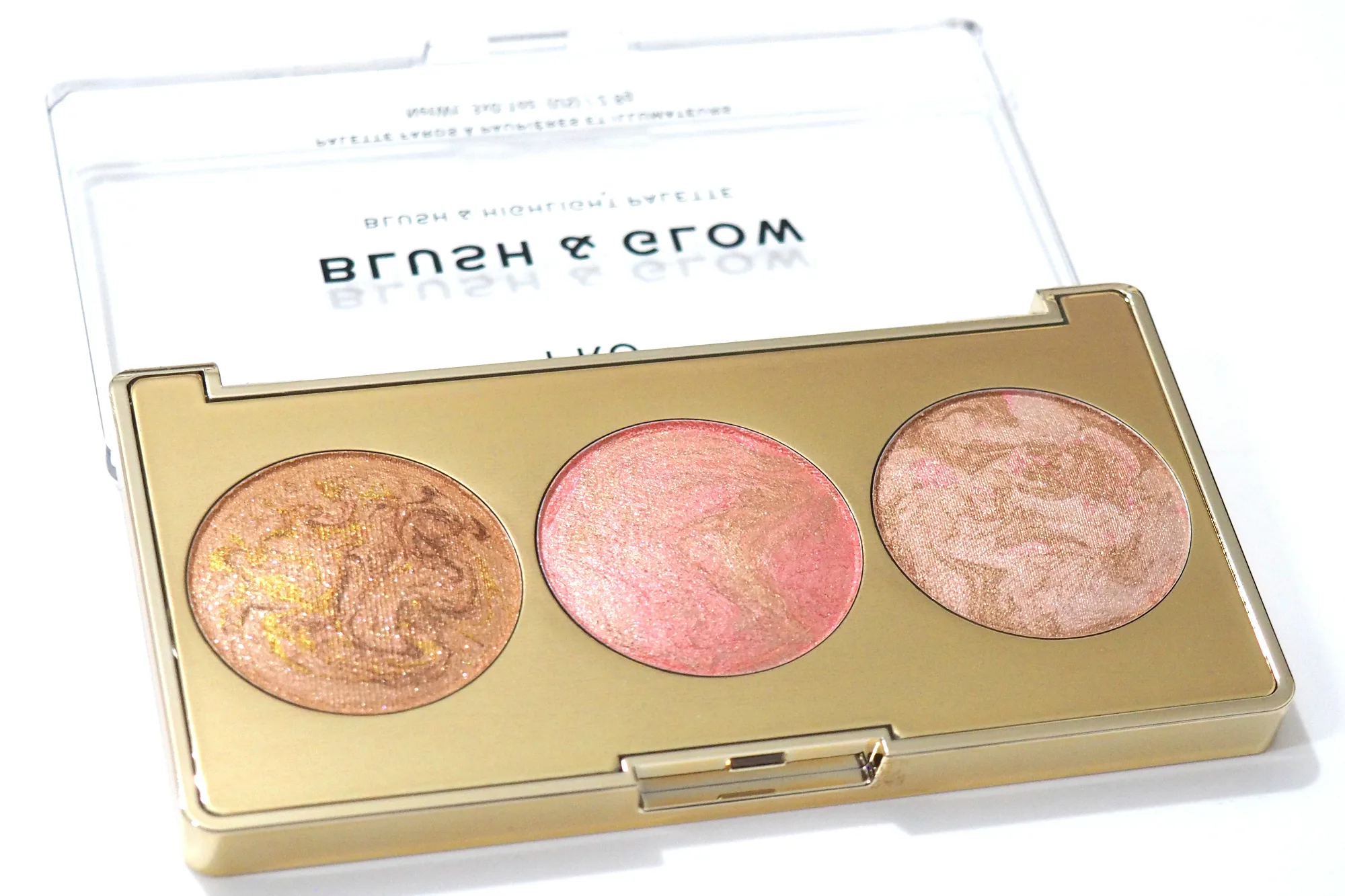 Revolution Pro Blush and Glow Palette Review Swatches