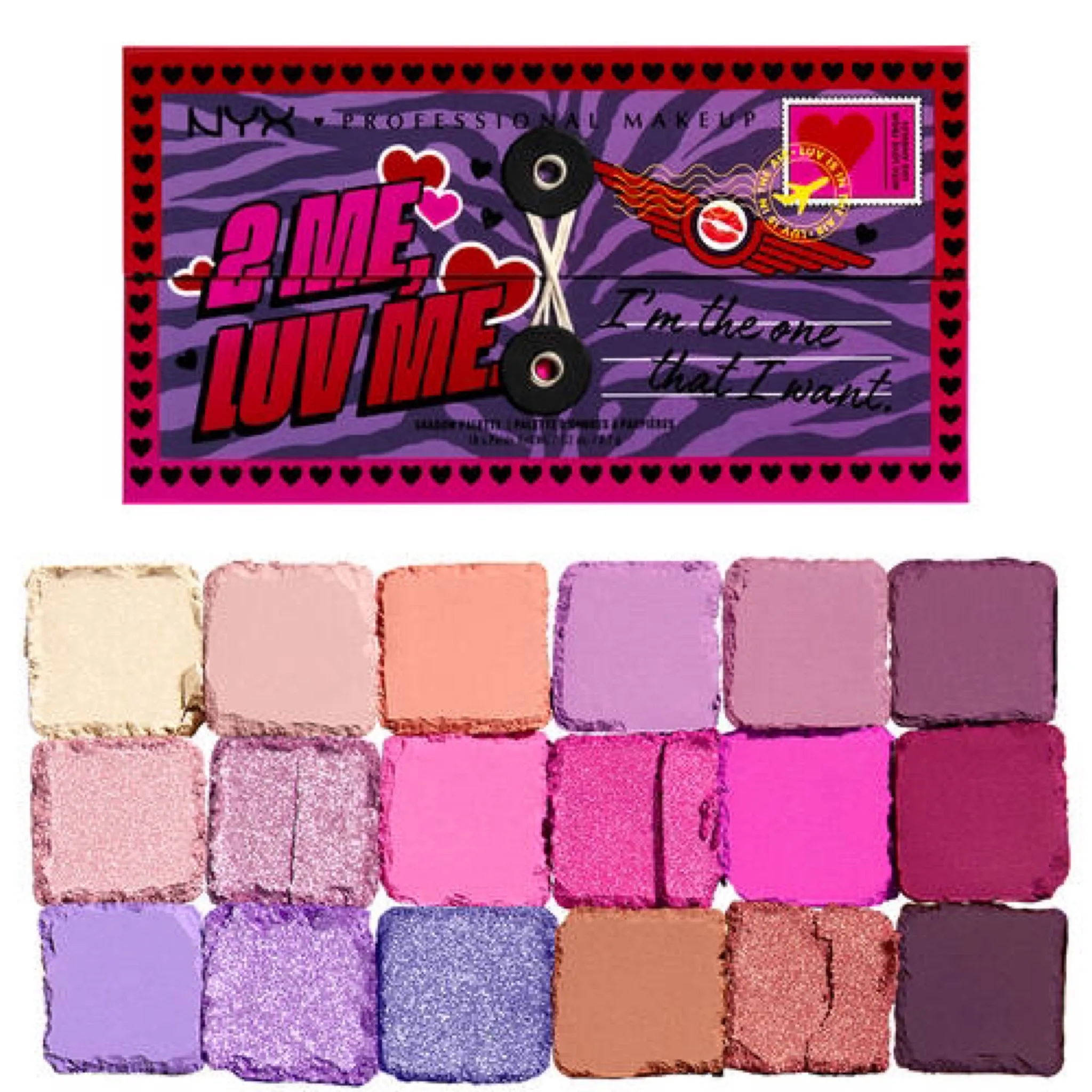 NYX 2 Me Luv Me Valentine's Day Collection