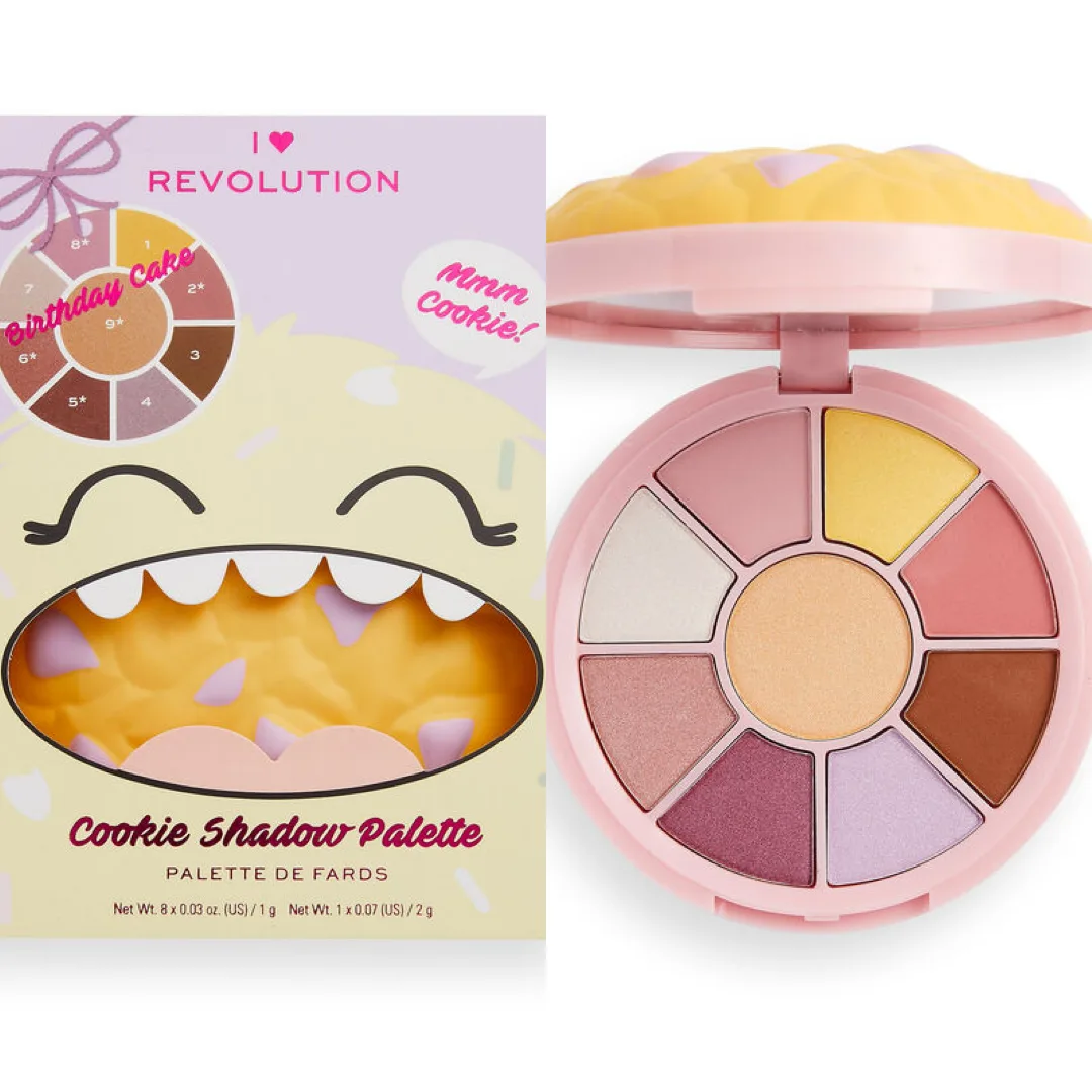 I Heart Revolution Cookie Shadow Palette Collection