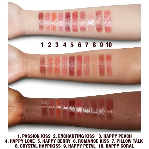Charlotte Tilbury Hyaluronic HappiKiss Lipstick Collection