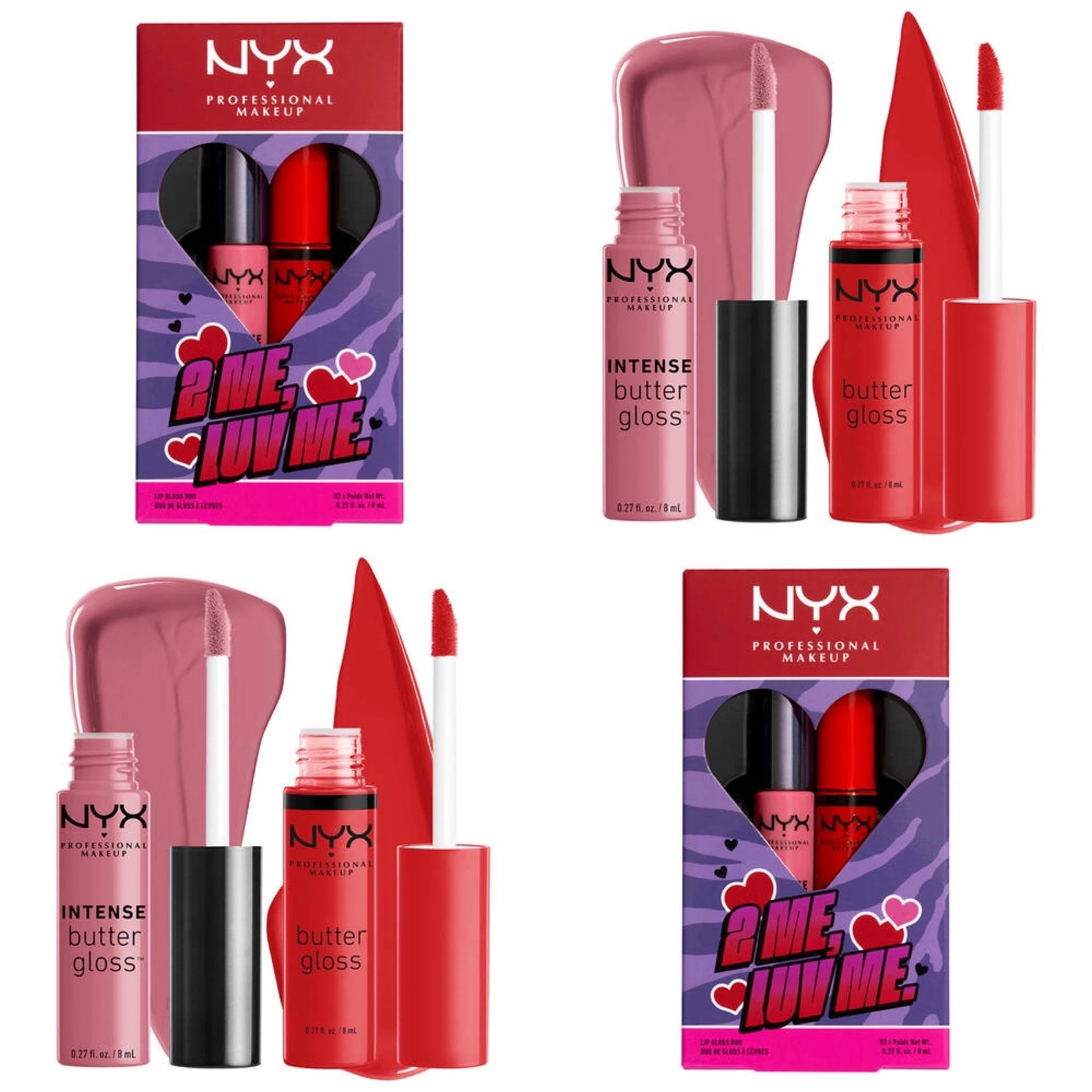 NYX 2 Me Luv Me Valentine's Day Collection