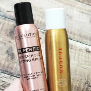 Revolution Superfix Super Hold Misting Spray Vs Morphe Continuous Setting Spray
