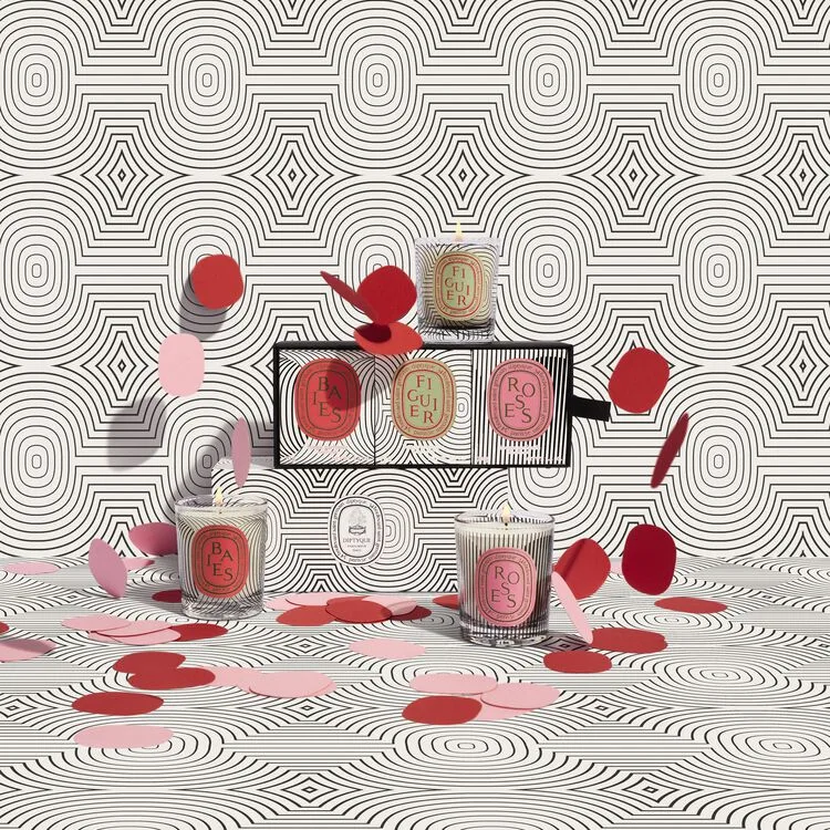 Diptyque Dancing Ovals Candle Collection
