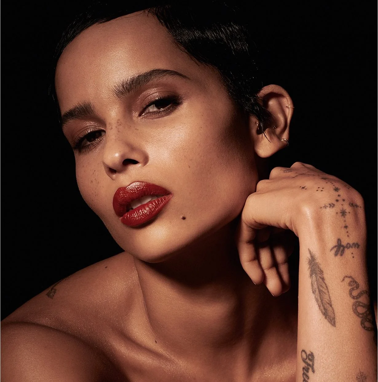 YSL Zoë Kravitz Rouge Pur Couture Lipstick Collection