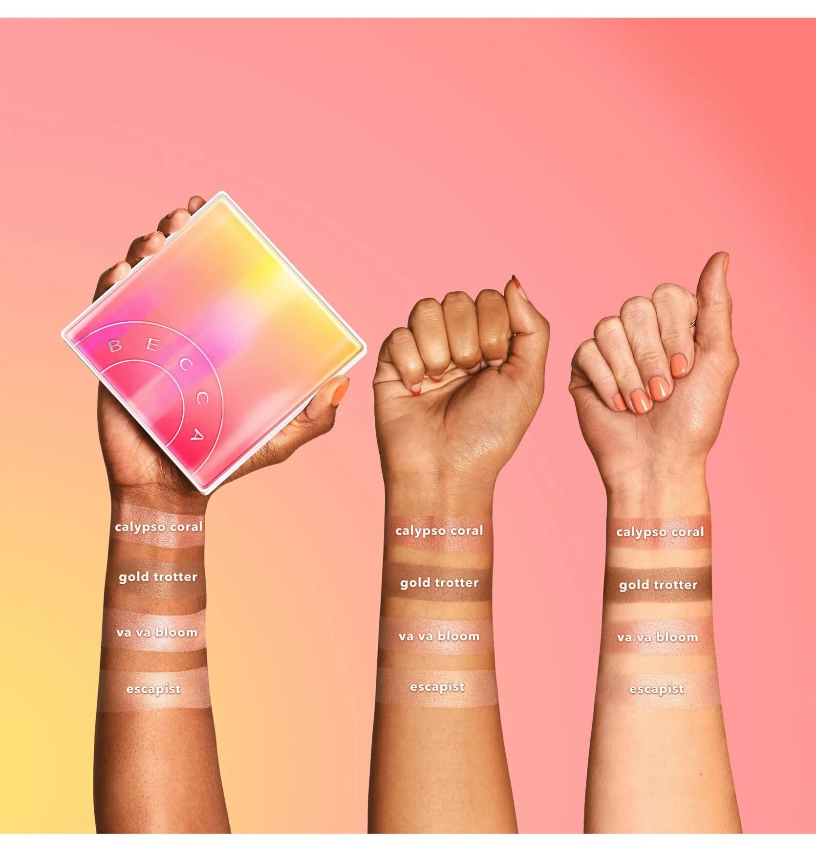 Becca Sunsetter Face Palette Exclusive Reveal!