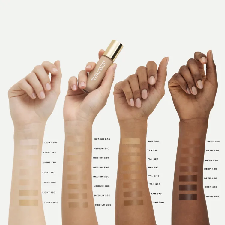 Marc Jacobs Extra Shot Caffeine Concealer and Foundation