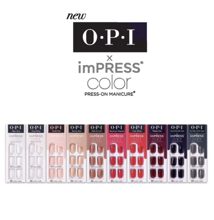 OPI x imPRESS Color Press On Manicure Collection