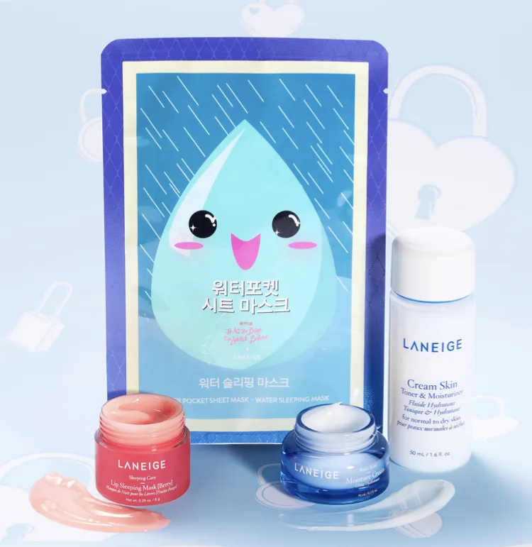 Laneige x Netflix To All The Boys I've Loved Before Collaboration
