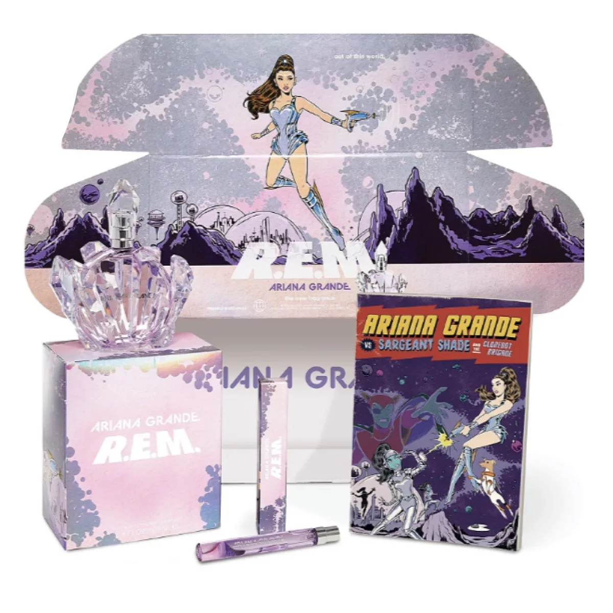 Ariana Grande Cloud Fan Box Set & R.E.M Fan Box Set