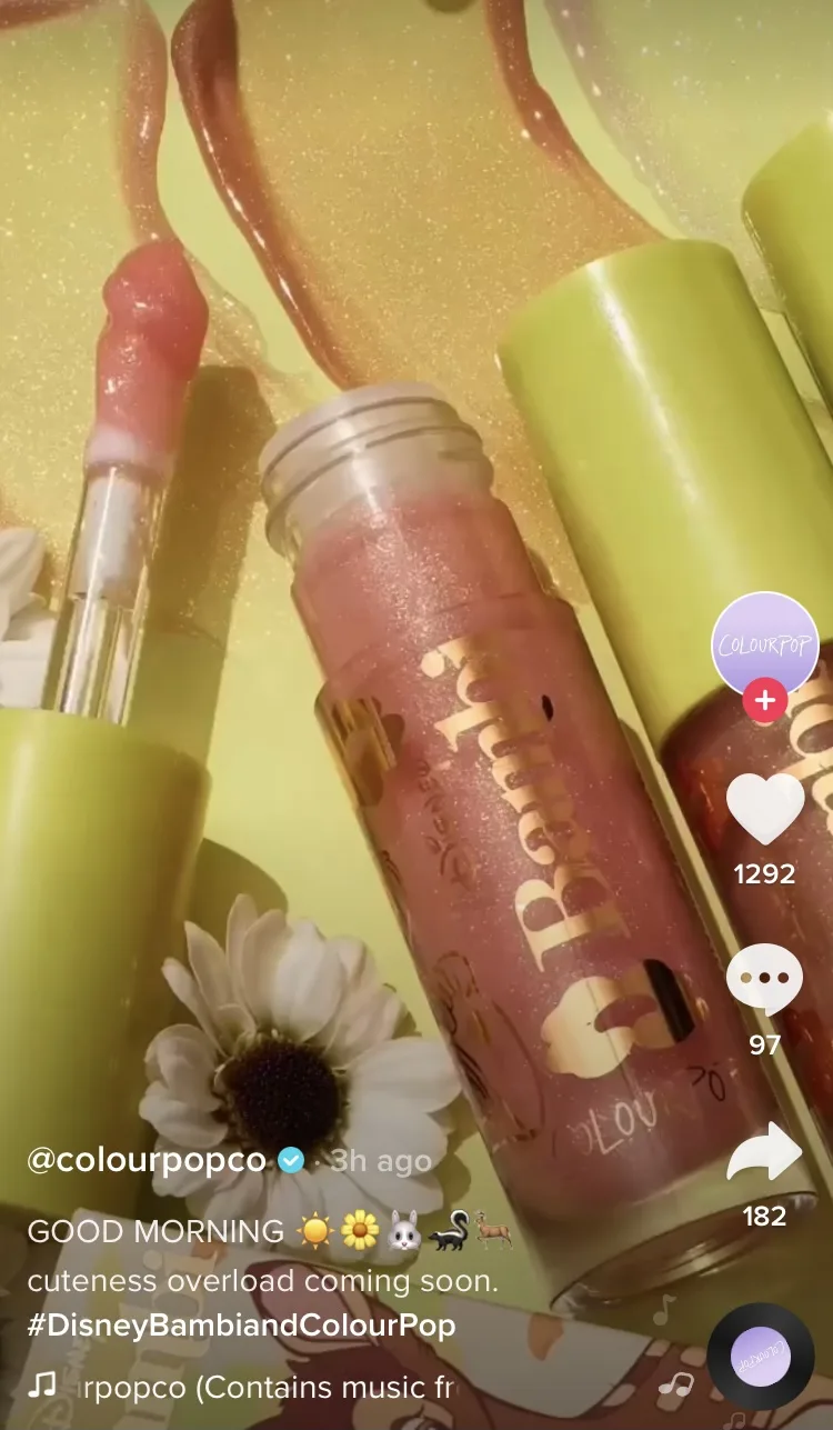 ColourPop x Disney Bambi Collection Reveal!