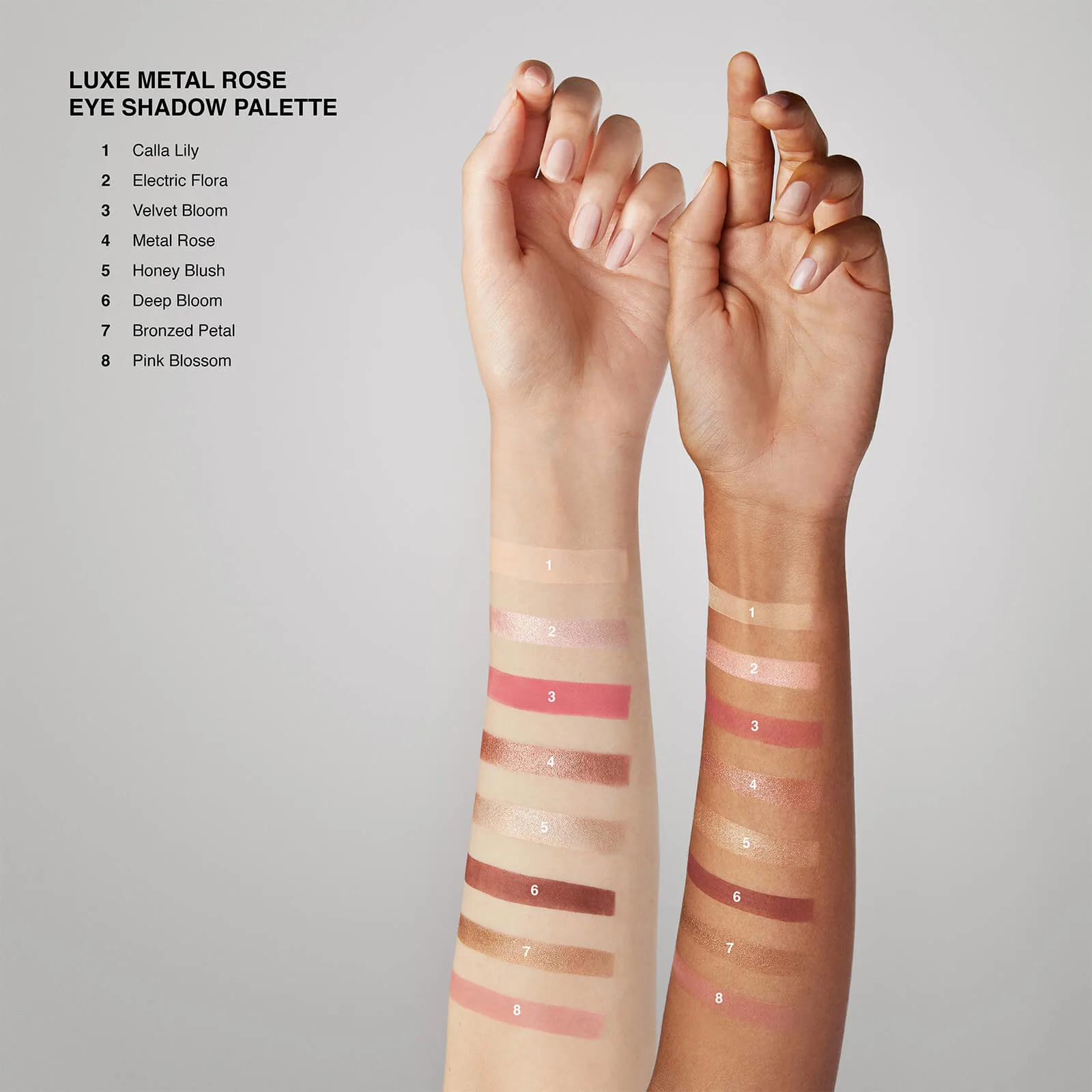 Bobbi Brown Luxe Metal Rose Eyeshadow Palette