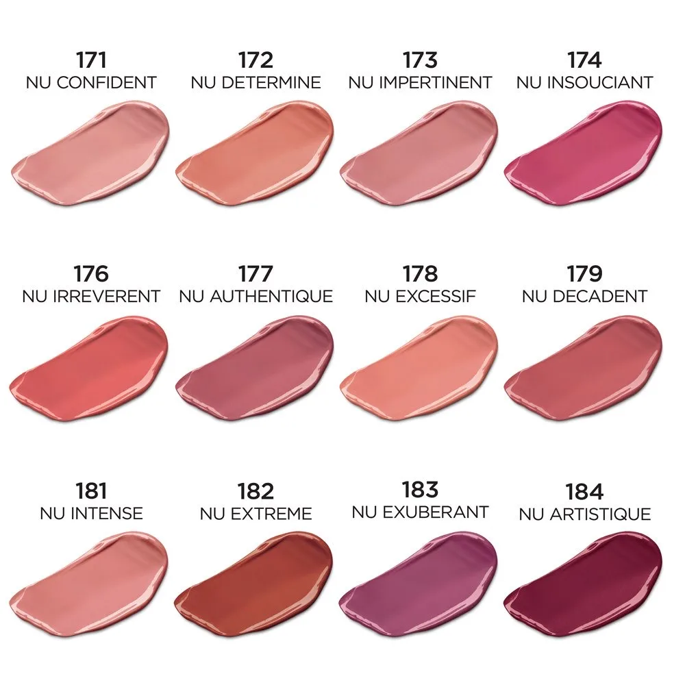 L'Oreal Colour Riche Les Nus Intense Lipstick Collection