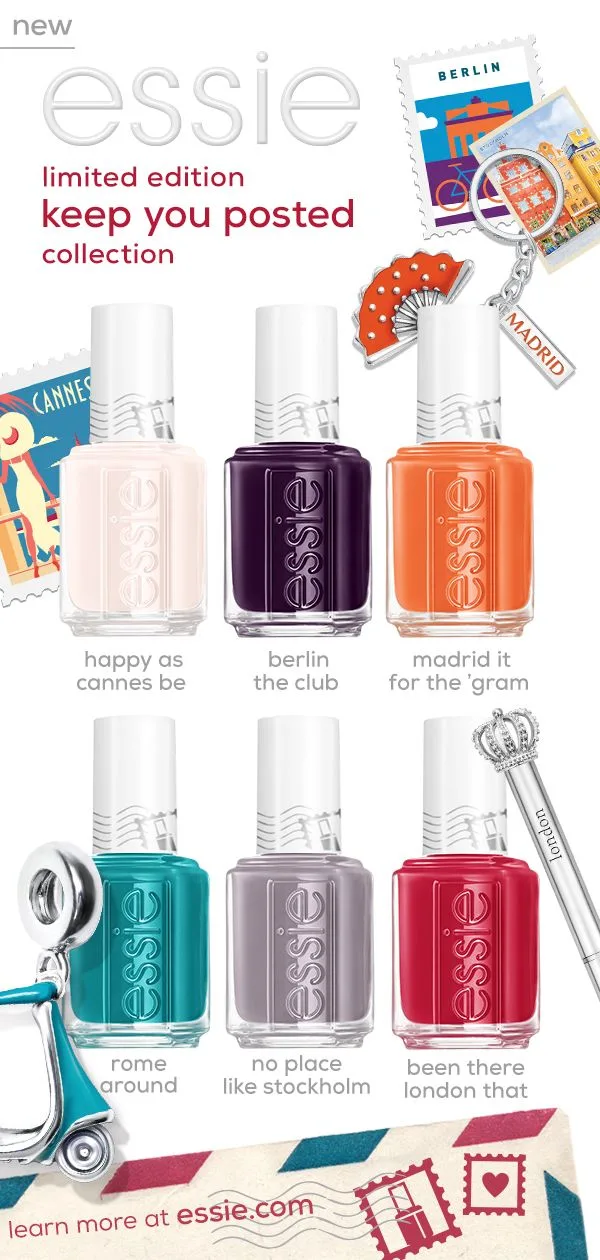 Essie Keep You Posted Nail Polish Collection February 2021
