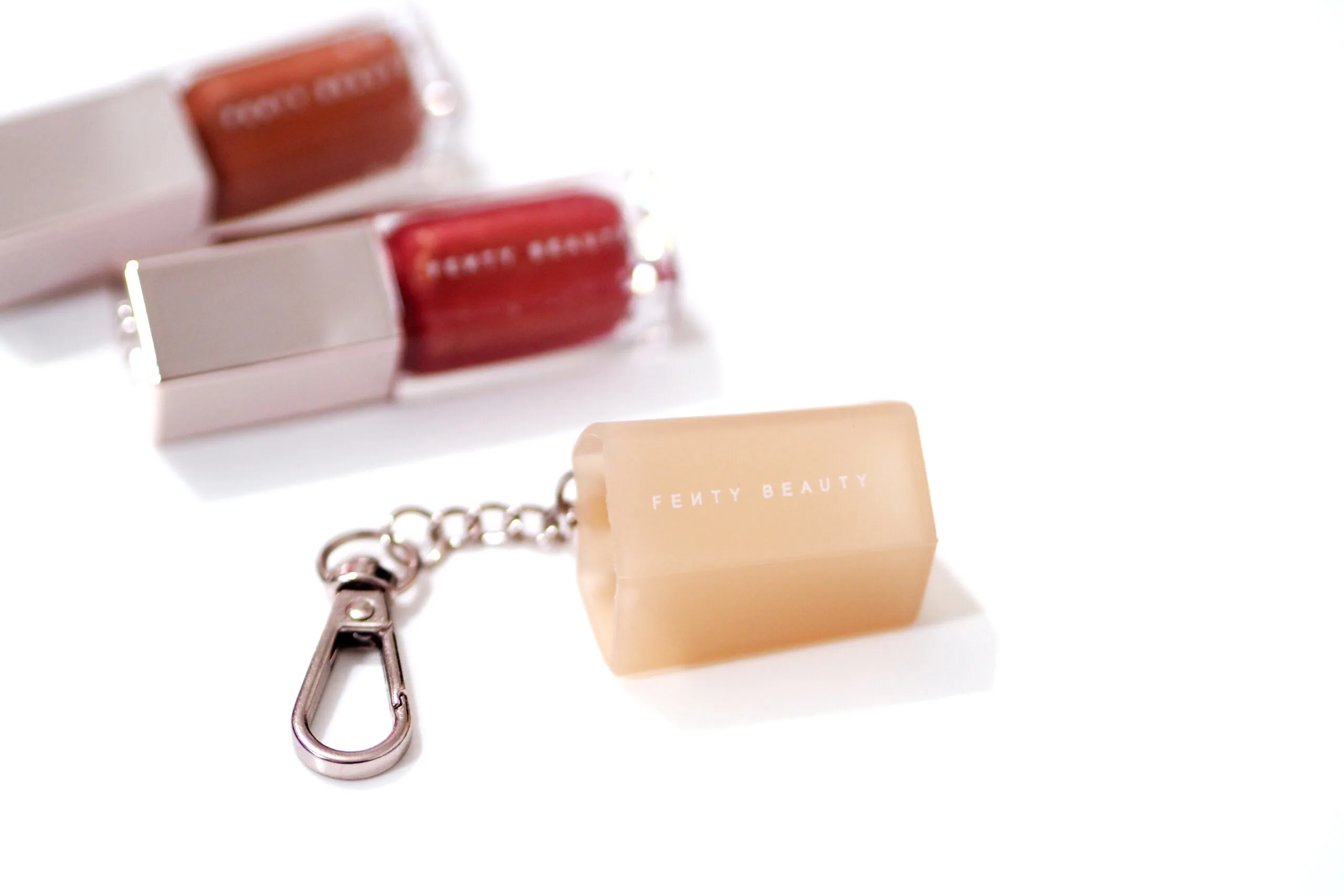 Fenty Lip Gloss Bombs Mini Lip Duo + Key Chain Set Review