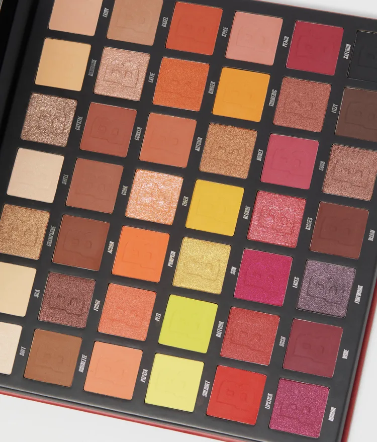By Beauty Bay Fiery 2.0 Eyeshadow Palette