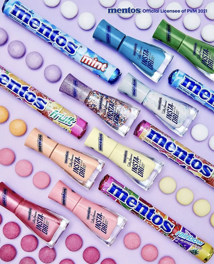 Sally Hansen x Mentos Insta-Dri Collection