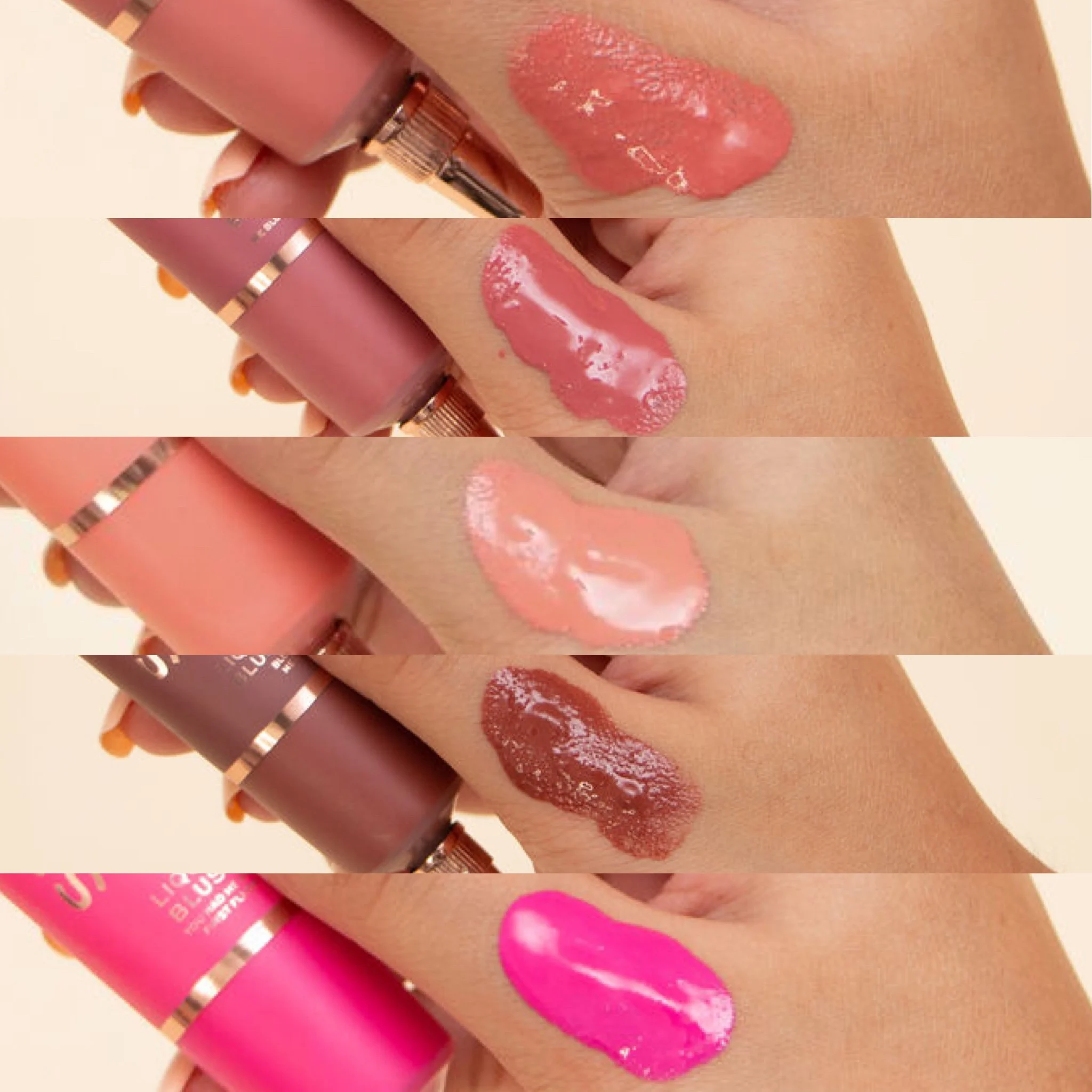 Revolution Superdewy Liquid Blush Collection