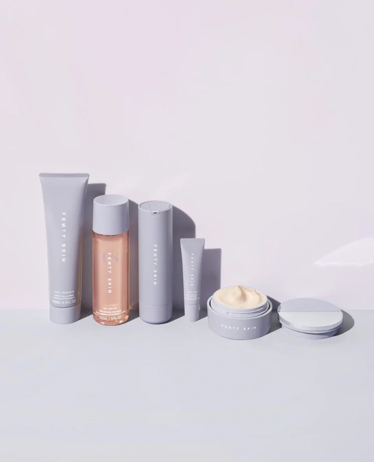 Fenty Skin Vault 5-Piece AM + PM Skincare Set