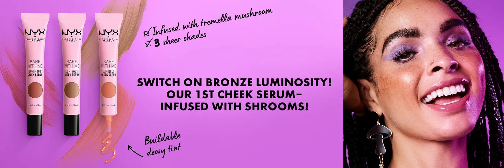 NYX Bare With Me Luminous Cheek Serum