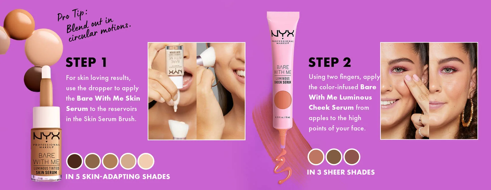 NYX Bare With Me Luminous Cheek Serum