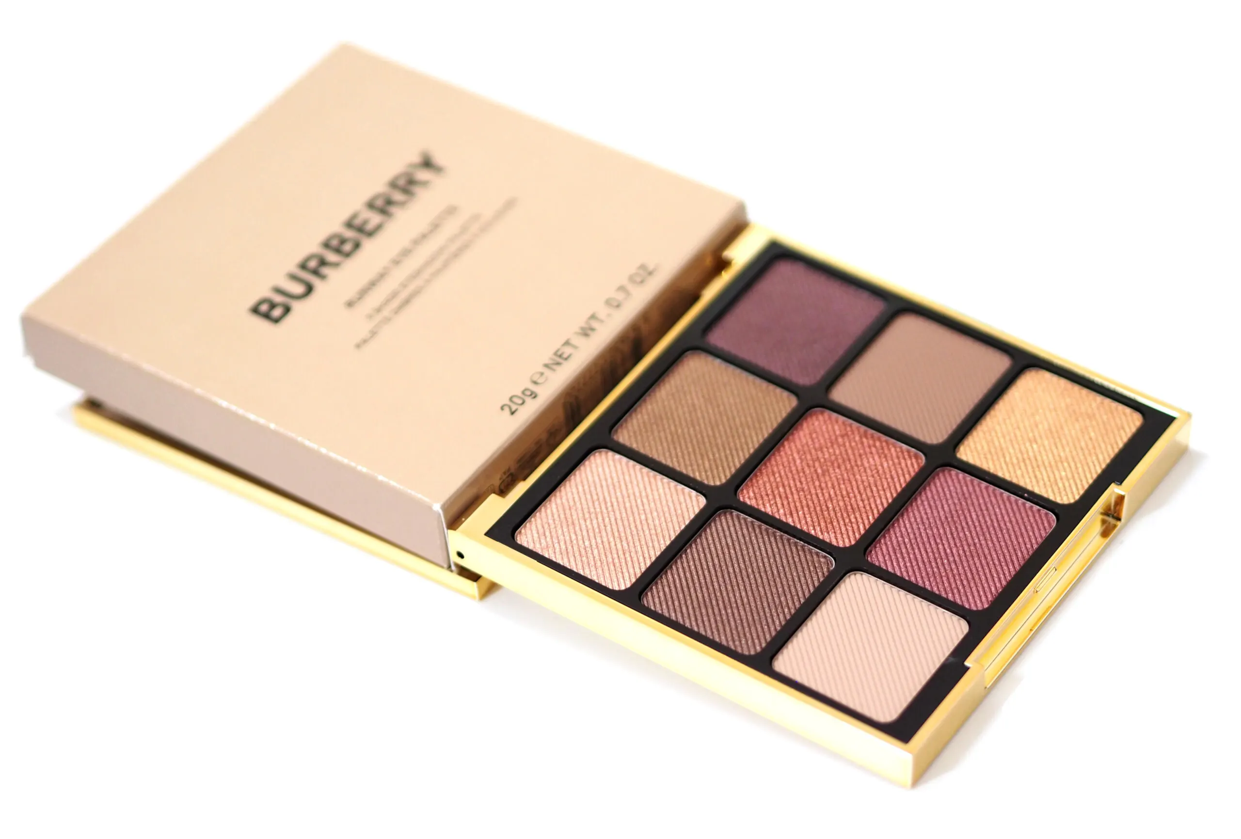 Burberry Beauty Runway Eye Palette Review Swatches