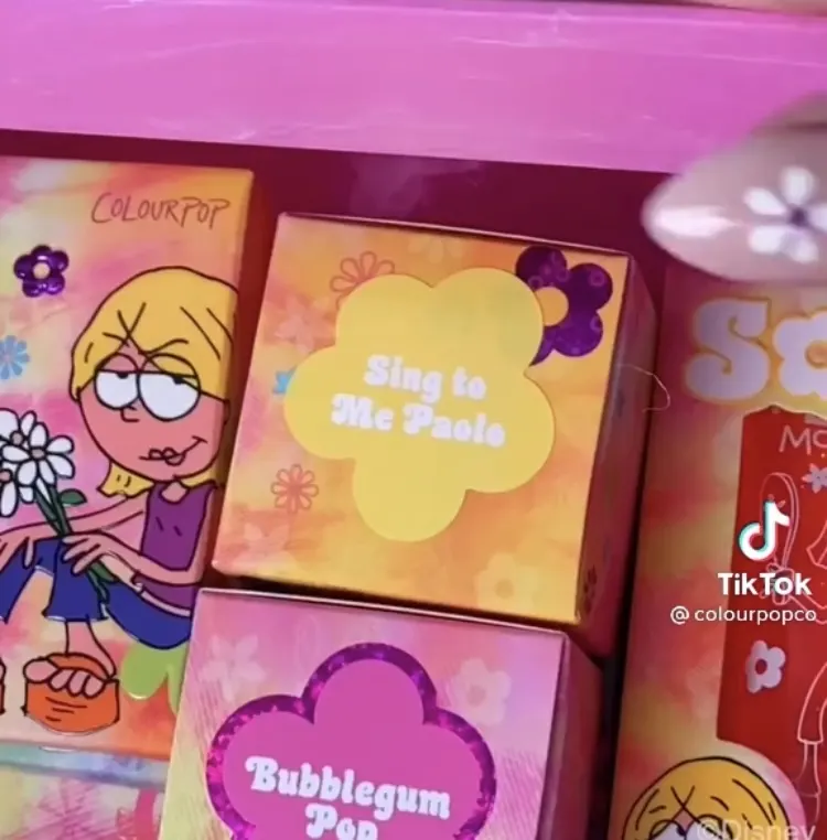 Colaboração ColourPop x Disney Lizzie McGuire
