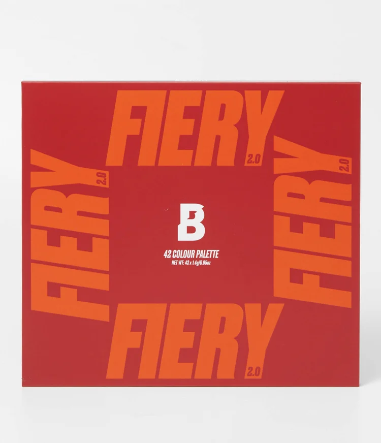 By Beauty Bay Fiery 2.0 Eyeshadow Palette