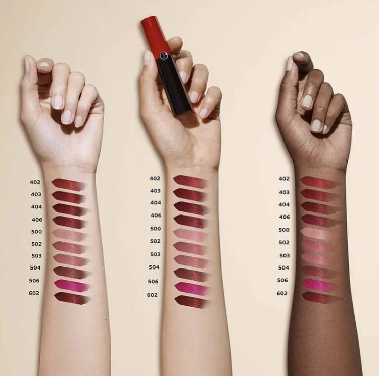 Giorgio Armani Lip Power Longwear Vivid Colour Satin Lipstick
