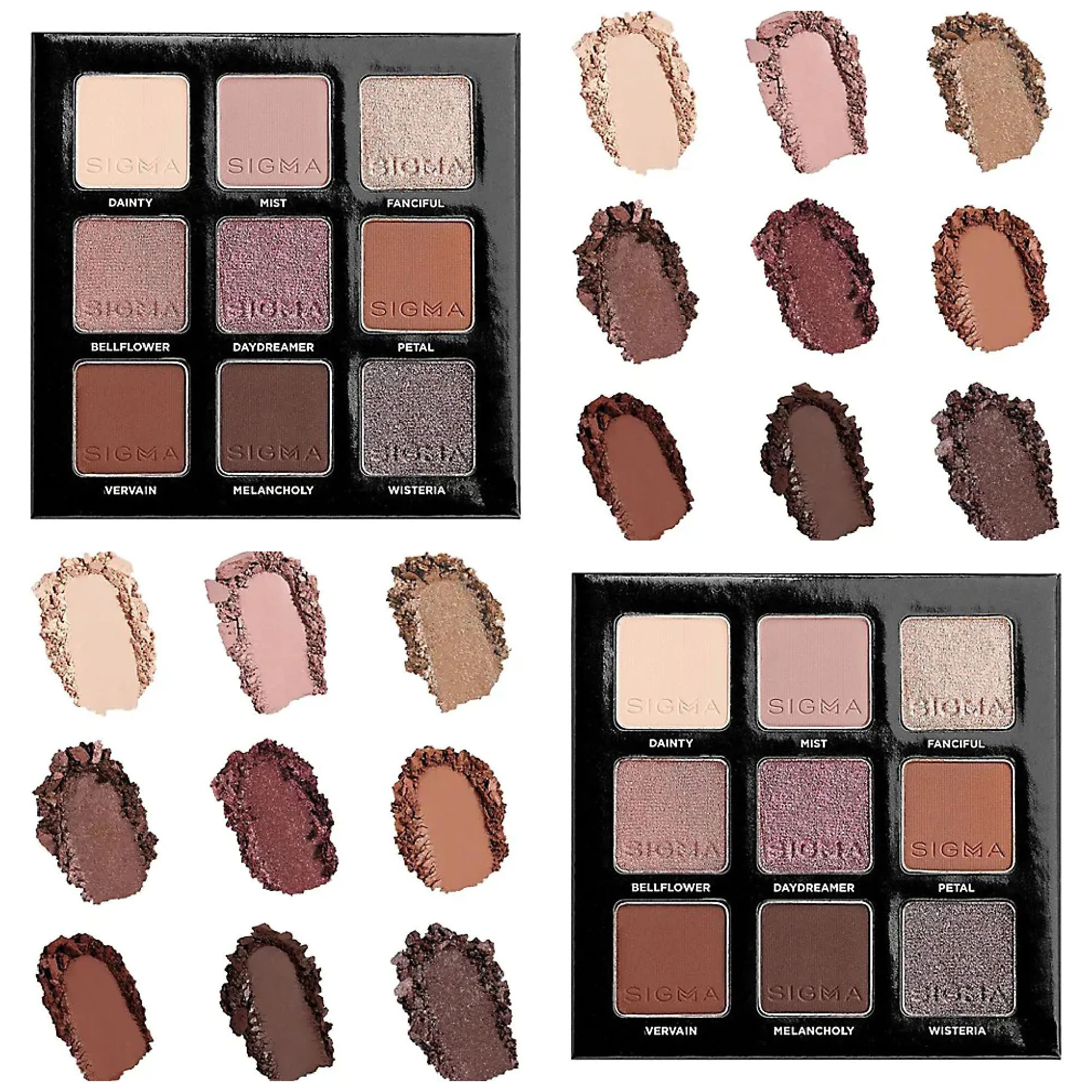 Sigma Beauty On-The-Go Eyeshadow Palette Collection