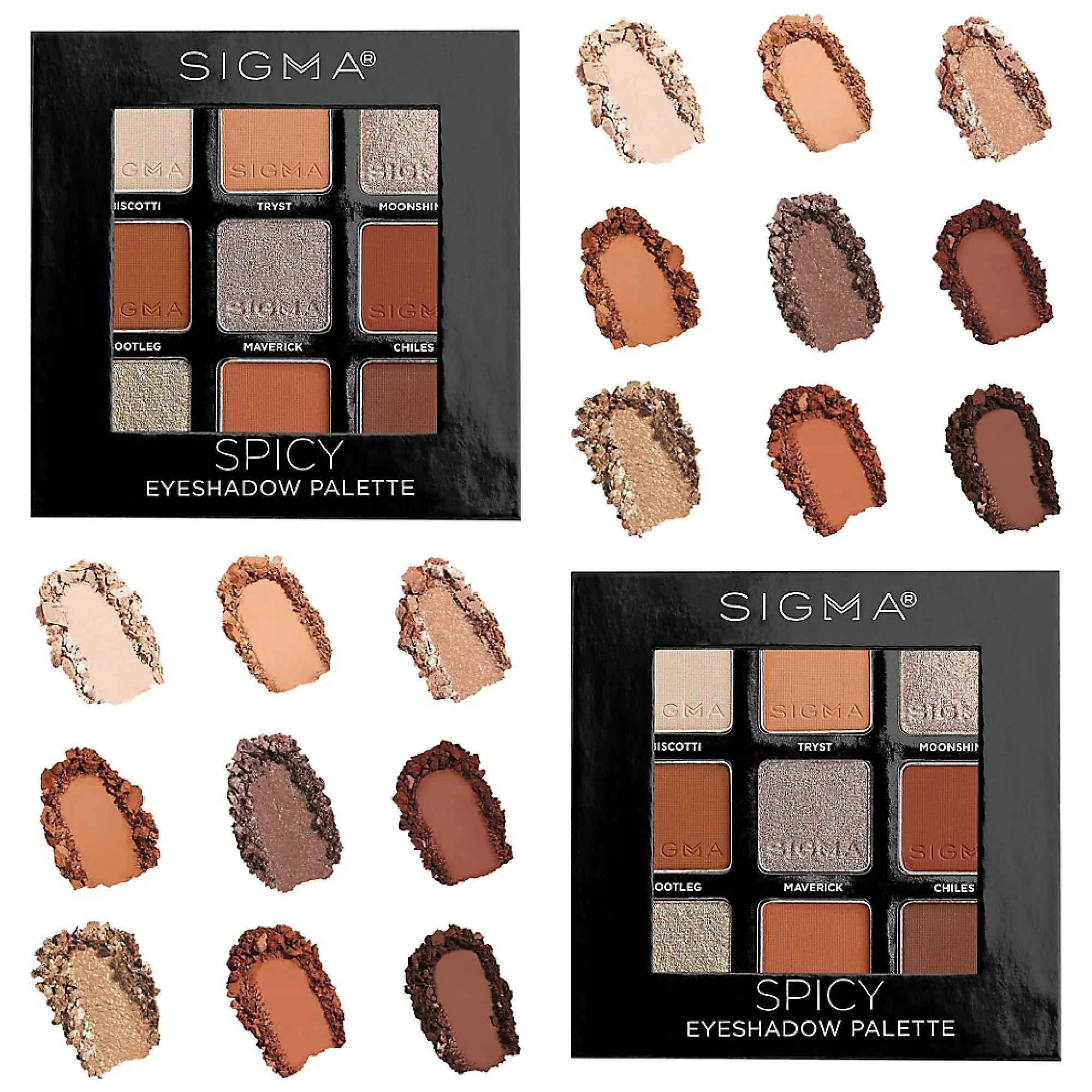 Sigma Beauty On-The-Go Eyeshadow Palette Collection