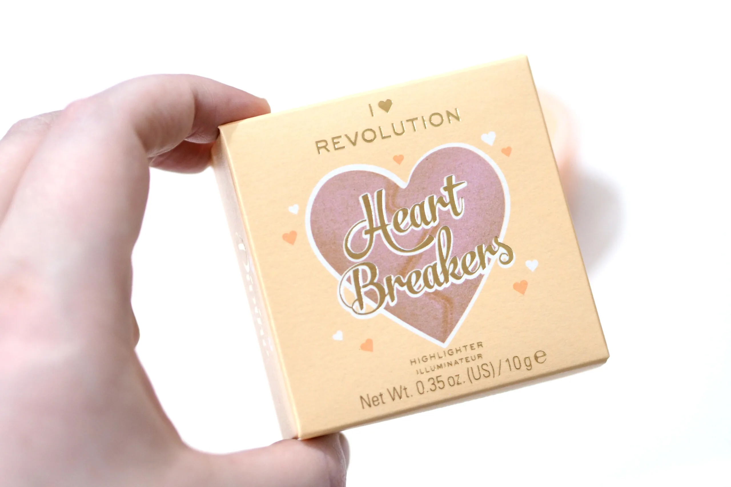 I Heart Revolution Divine Heartbreakers Highlighter Review Swatches