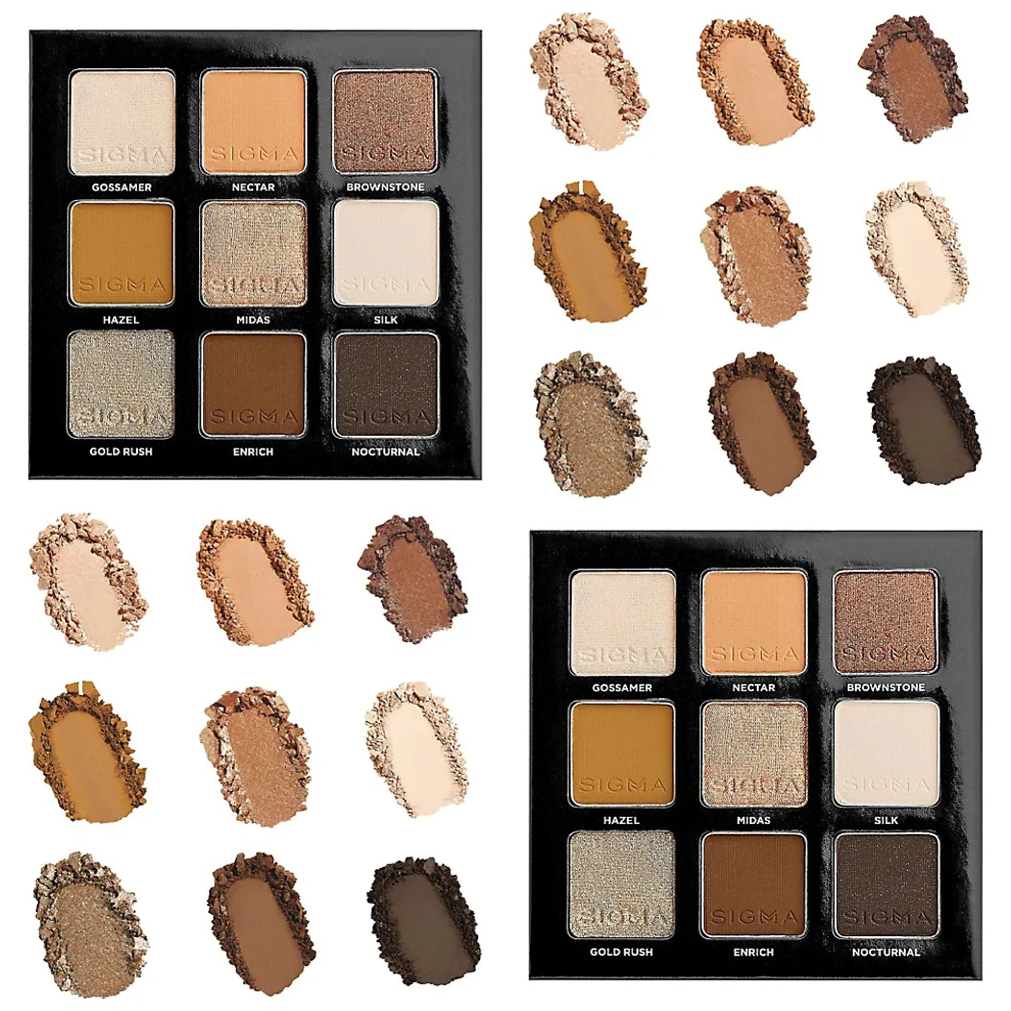 Sigma Beauty On-The-Go Eyeshadow Palette Collection