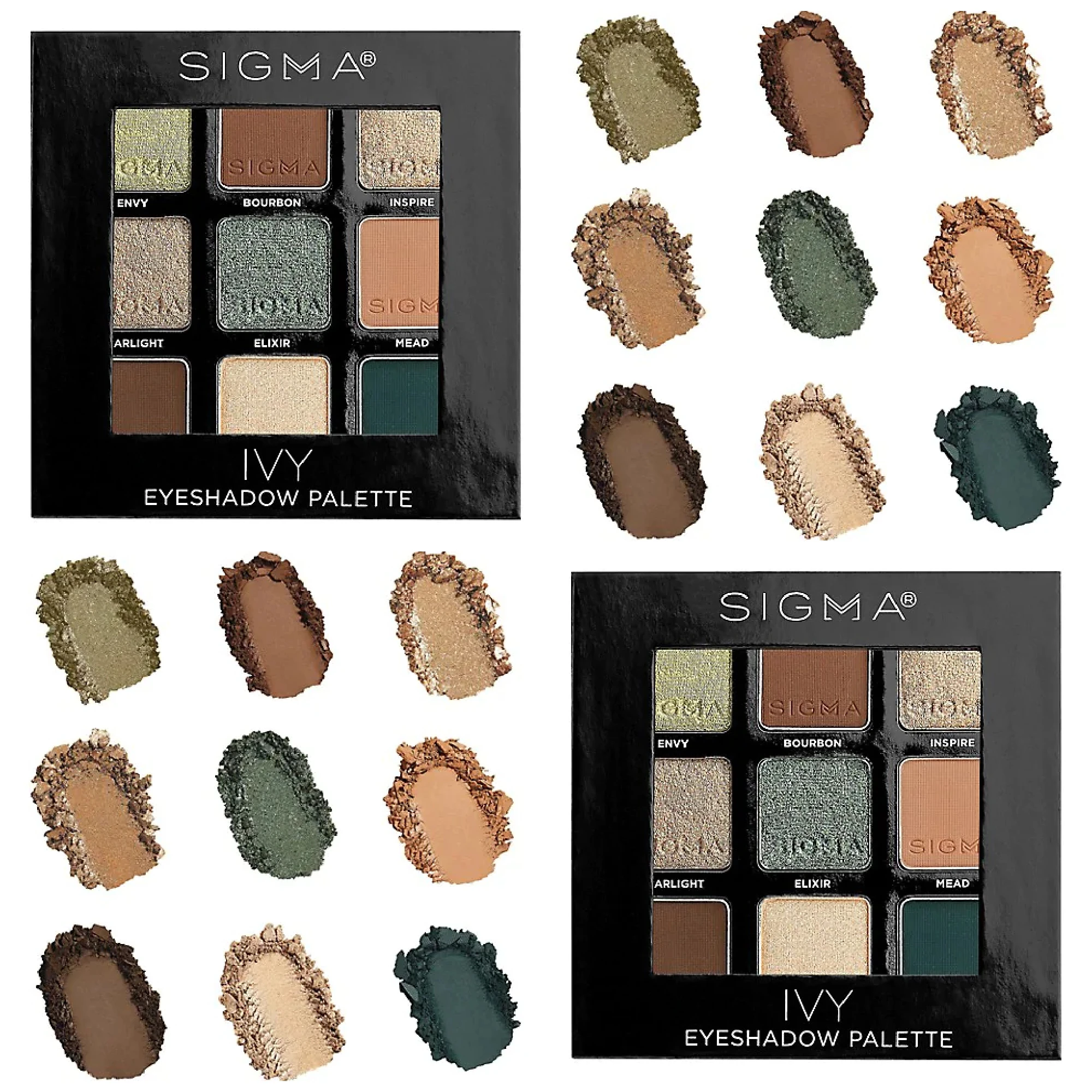 Sigma Beauty On-The-Go Eyeshadow Palette Collection
