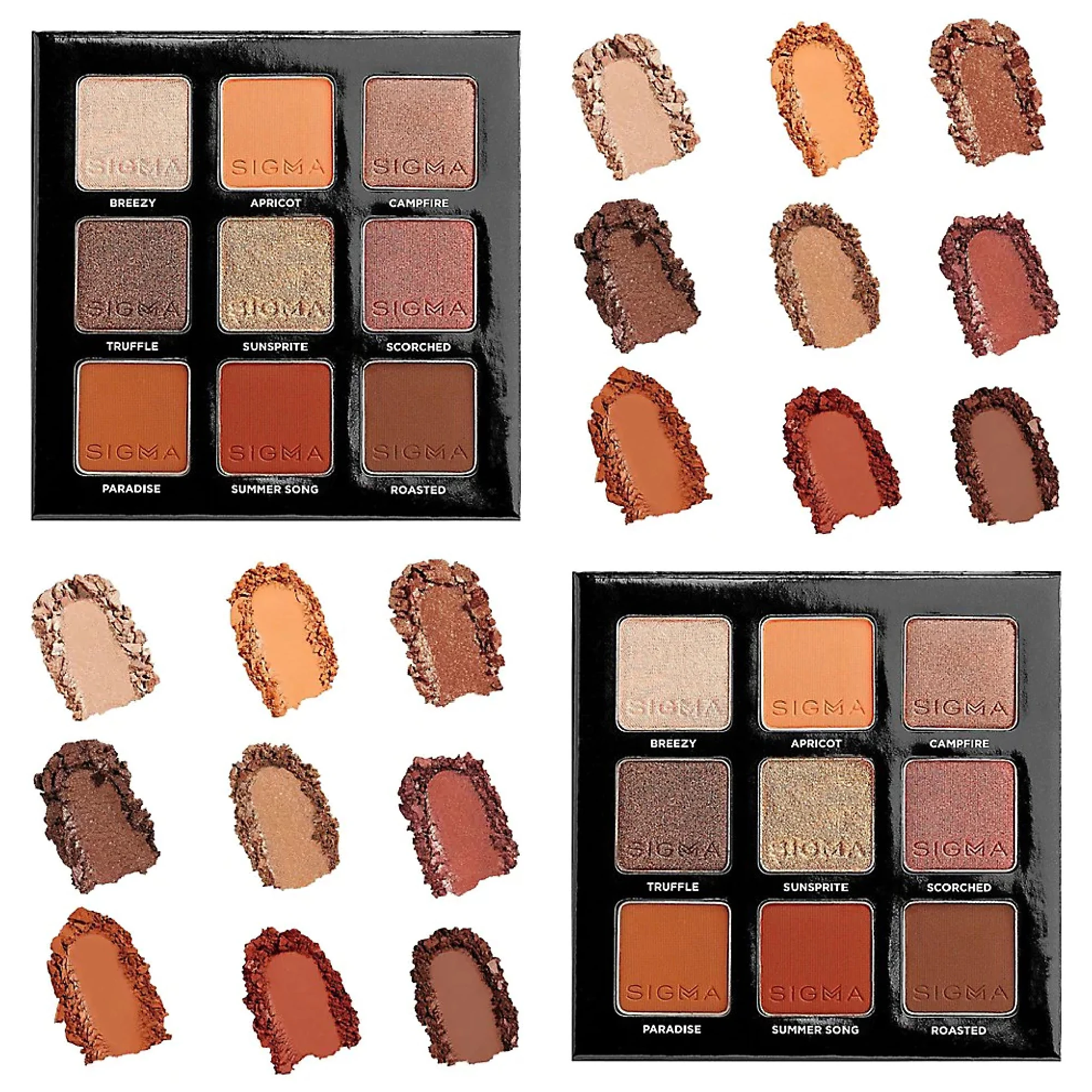 Sigma Beauty On-The-Go Eyeshadow Palette Collection