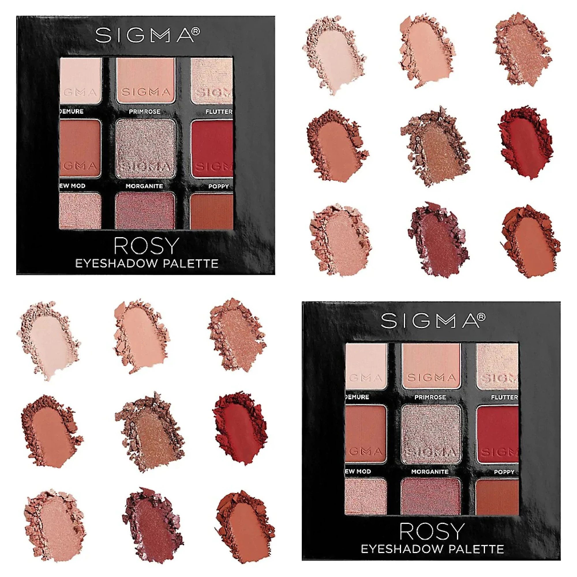 Sigma Beauty On-The-Go Eyeshadow Palette Collection