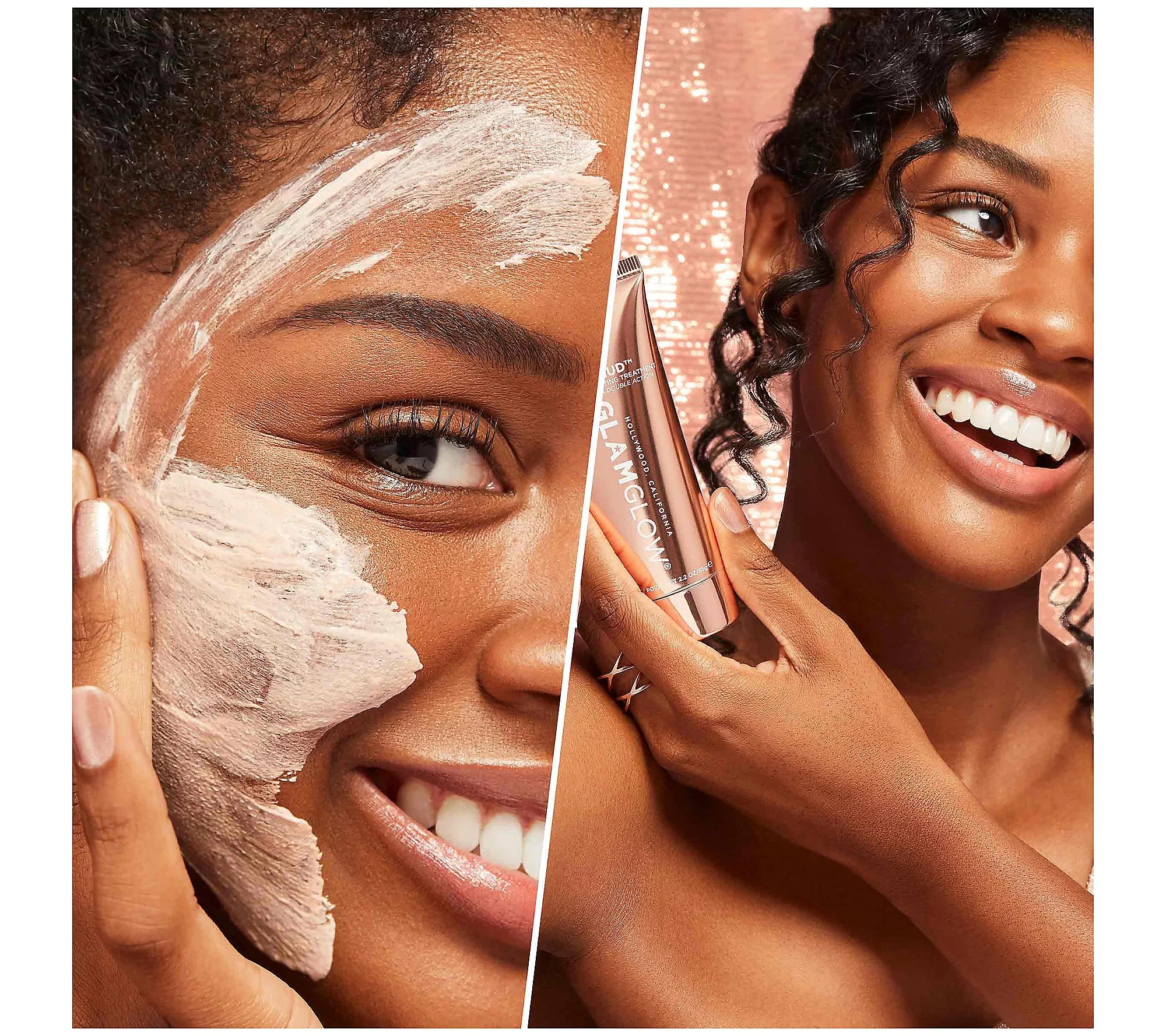 GLAMGLOW BrightMud Dual-Action Exfoliating Treatment Mask