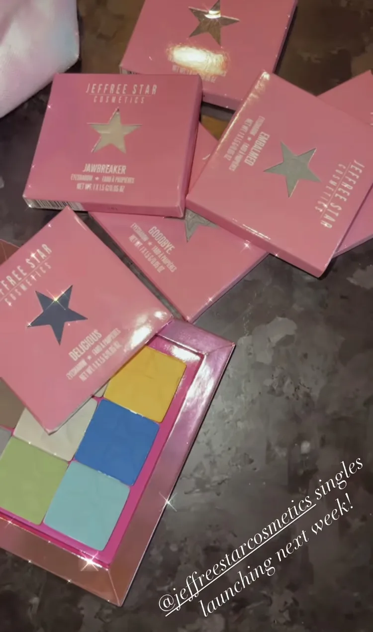 Jeffree Star Cosmetics Single Eyeshadows Collection